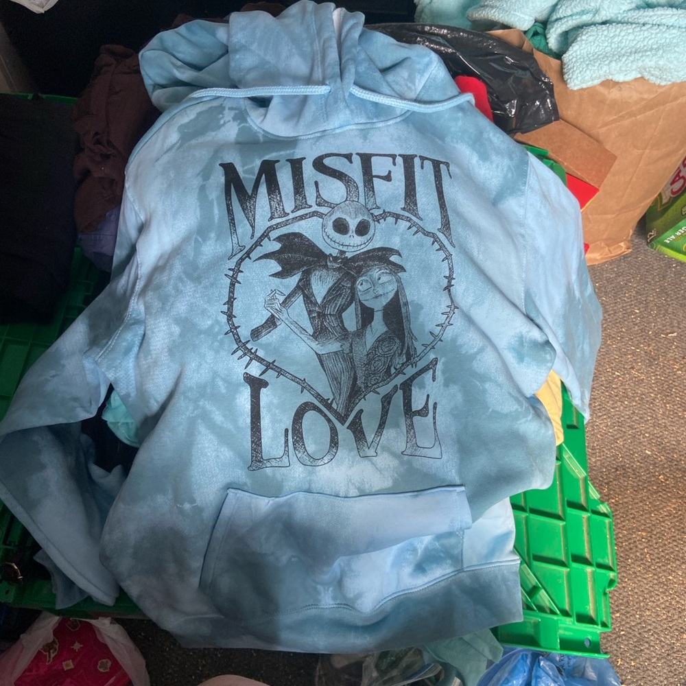 Disney Blue Misfit Love Hoodie
